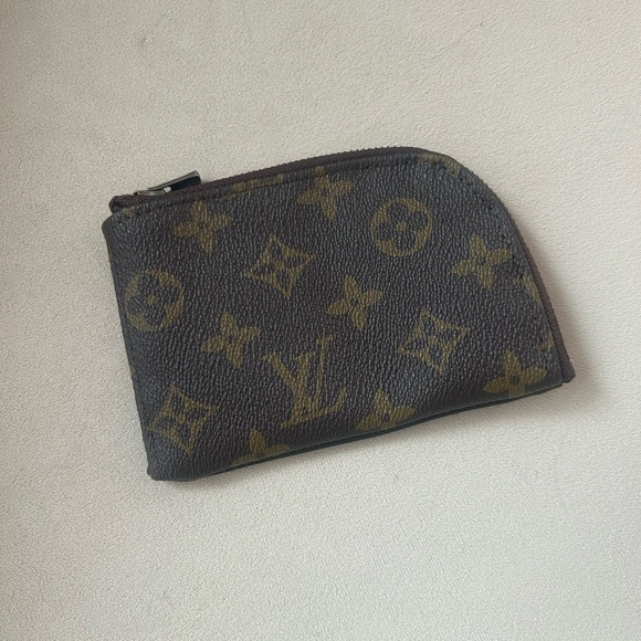 Upcycled Louis Vuitton Lambskin Leather Wallet - Picture 1 of 5